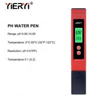 China Acidity Analysis Waterproof ABS ATC Pen Type Ph Meter on sale