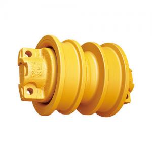 China D6D QT665 Bilateral track bottom roller excavator undercarriage parts for sale wholesale