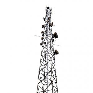 China Customized Self Support Lattice Steel Towers Pylon Radio Or TV Signal Power Transmission Tower supplier