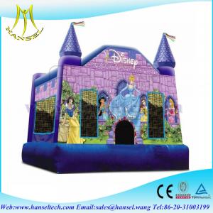 China Hansel slide used commercial inflatable bouncers for sale in party supplier