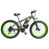 28mph Fat Tire Electric Mountain Bike With 21speed Gear 12.5mps