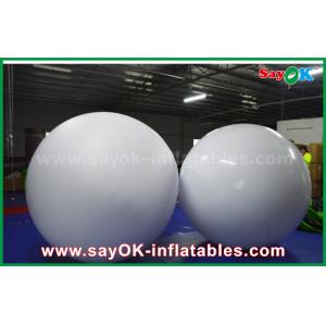 China LED Lighting Inflatable Balloon 0.2mm PVC Throwing Ball For Vocal Concert / Event supplier