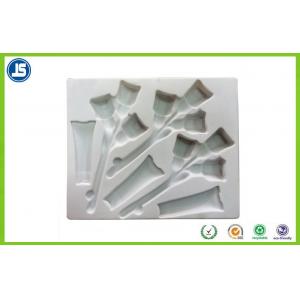 China Transparent Plastic Cosmetic Trays biodegradable with Vacuum formed supplier