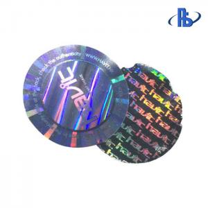 China PET Material 3D Hologram Stickers With Excellent Moisture Barrier supplier