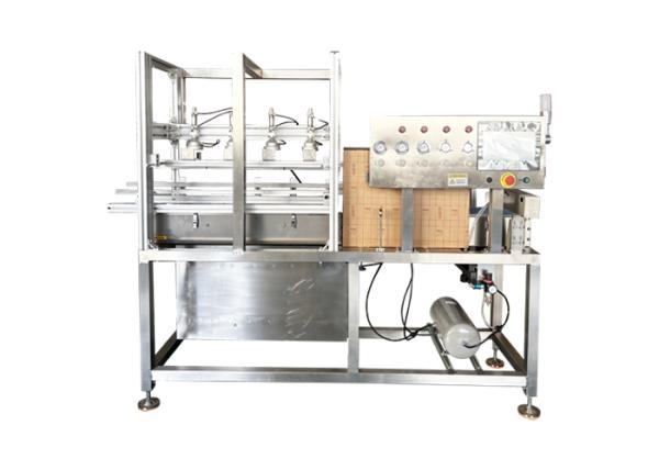 Automatic Inline Weighing And Leak Tester Machine With Four Workstations