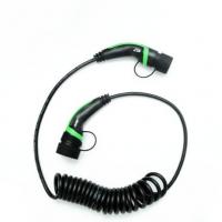 ANS Green 16A Type 2 To Type 2 EV Cable 1phase male plug to female plug