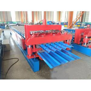 0.3-0.8mm Galvanized Steel Glazed Tile & Roof Panel Double Layer Roofing Machine