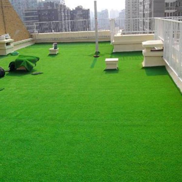 Landscape Putting Green Plastic Grass For Garden , Synthetic Turf Artificial