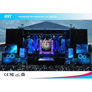 China Waterproof P6.25 SMD 3535 Rental LED Display , Outdoor Advertising LED Display Signs supplier