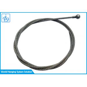 Low Price Stainless Steel Fittings Wire Rope With Carbon Steel Ball Shanks