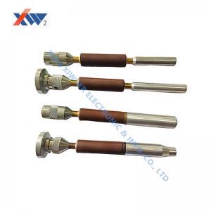 High Voltage Ceramic Capacitor Core Rod With Copper Insert For 3kv - 35kv Charged Display Device Sensors