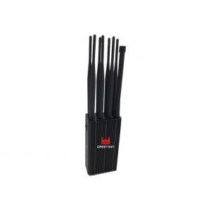 China Lojack 173MHz 5.6W Mobile Phone Signal Jammer , WiFi GPS Cell Phone Signal Blocker supplier