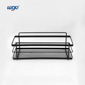 SS201 Wall Bath Accessories Chrome Holder For Shower 10kg Loading Kitchen Wall Rack