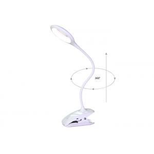 China Clip On Desk USB LED Table Lamp Flexible Goose Neck Eye Care 360 Degree Freely Rotating supplier