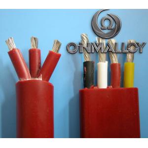 Thermocouple Stranded Twisted Tinned Copper Silicone Insulated Wires 3x2.5 Cross Section