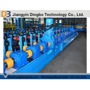 China Low Noise C / U Solar Frame Steel Roll Forming Machine With 12 Month Warranty supplier