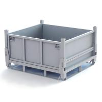 China Collapsible Pallet Cage Warehouse Metal Stillage Cage Galvanized Steel Roll Cages on sale