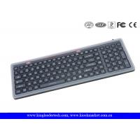 China Black 106 Keys Super - Slim Silicone Keyboards USB Interface on sale