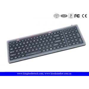 China Black 106 Keys Super - Slim Silicone Keyboards USB Interface supplier