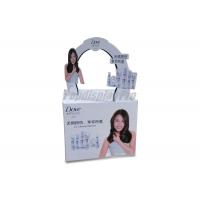 China Paper Cardboard Retail Pallet Displays For Hair Care Shampoo 1 Arched Logo On Top on sale