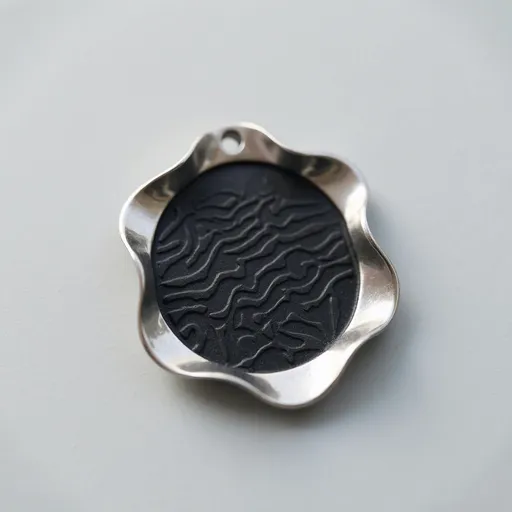 China Men's Retro style Engraved Pendant Necklace:A Touch of old world allure supplier