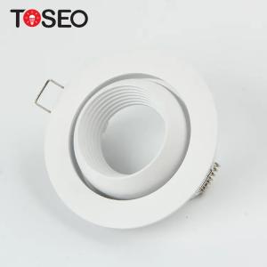 95mm Adjustable White Recessed Downlight Fixtures Gu10 Mr16 AC 220V