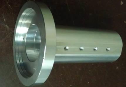 Tube Yoke Shaft CNC Turning Parts Aluminum Material Cnc Turned Components