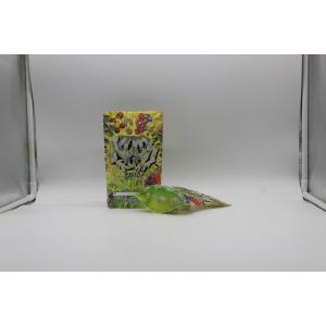 Custom BoPET Mylar weed Bags Gravure Printing With Child Proof Zipper