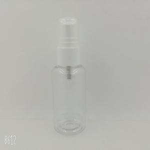 China Round Clear Plastic Cosmetic Bottles . PET Spray Bottle 180ML 200ML 250ML supplier