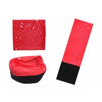 China Fashion Style Mit Fleece Water Droplets Design , Light Weight  Bandana Polar on sale