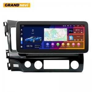 BT WIFI GPS Navigation Touchscreen Wireless Carplay For Honda Civic 2006-2011 Car