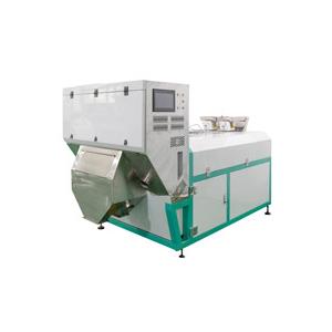 2 Chutes 128 Channels Nuts Color Sorter , WENYAO Walnut Color Sorter