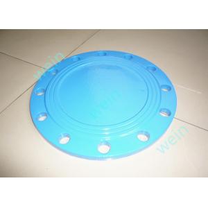 China Potable Water Ductile Iron Pipe Flanges & Fittings PN16 Blank Tapped Flange supplier