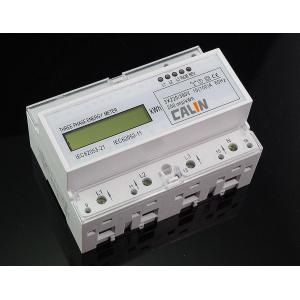 Class 1S Accuracy Din Rail Power Meter RTU Protocol 3 Phase Power Meter