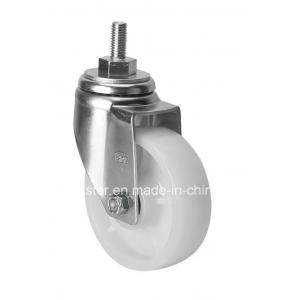 Edl Medium 4" 150kg Threaded Swivel PA Caster 5034-26 Diameter 100mm for Customization