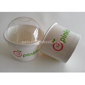 China Small Paper Ice Cream Pint Containers / Custom Ice Cream Bowls 4oz 115ml supplier