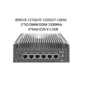 China Zynshield ファイアウォール Intel i3-1215U Pfsense Ubuntu Linux 6 2.5g Rj45 イーサネットポート supplier
