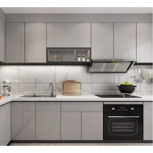 China Stainless Steel Full Kitchen Cabinet Set D350mm*H800mm Ready To Assemble supplier