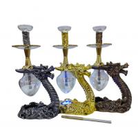 China Party Bar Smoking Hookah Shisha Set with Resin Dragon Design and Full Accessories on sale