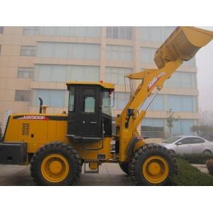 China 4 Wheel Drives LW300FV Earthmoving Machinery compact wheel loader Safe Driving Space supplier