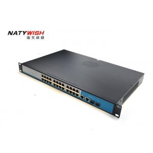 360W 26 Port Power Over Ethernet POE Switch For New Construction Equipment