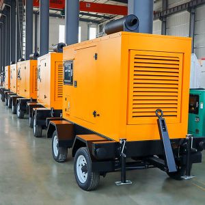 China Diesel Engine Generator Set Emergency Diesel Generator Diesel Powered Portable Generator wholesale