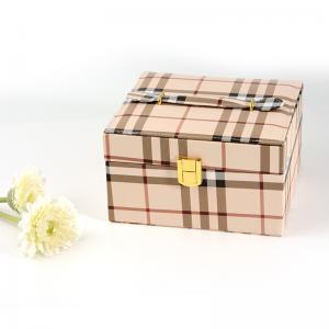 Jewelry display Box PU Leather  Storage Case