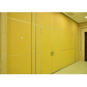 China Demountable Partition Wall With Sliding Door , Top Hung Folding Sliding Partition supplier