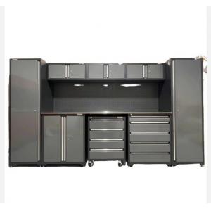 Optional Handles Stainless Steel Garage Cabinet Professional Tool Cabinet for Storage