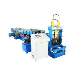 China Cold Steel C And Z Purlin Machine , Profile Rolling Shutter Strip Making Machine supplier