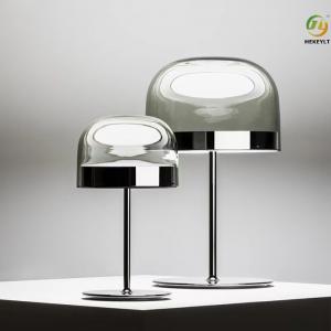 China Portable Bedside Table Lamp Vertical Glass Living Room Floor Lamp 15w supplier