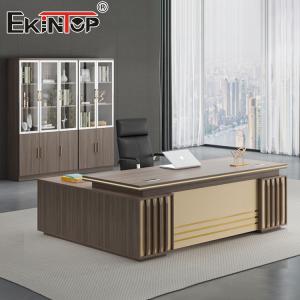 L Shaped Executive Office Desk Modern Wood Desk For Office Furniture