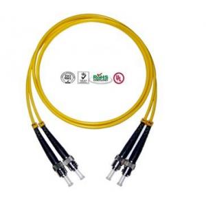 China 4 Cores ST Fiber Optic Patch Cord for Data Transmission High Return Loss supplier