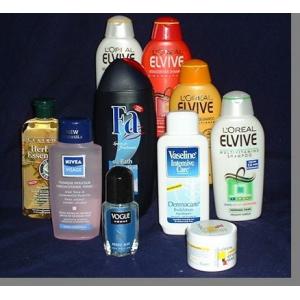 China Etiquetas adhesivas impresas uso plástico personalizadas de la botella de los cosméticos del cuidado de la belleza supplier